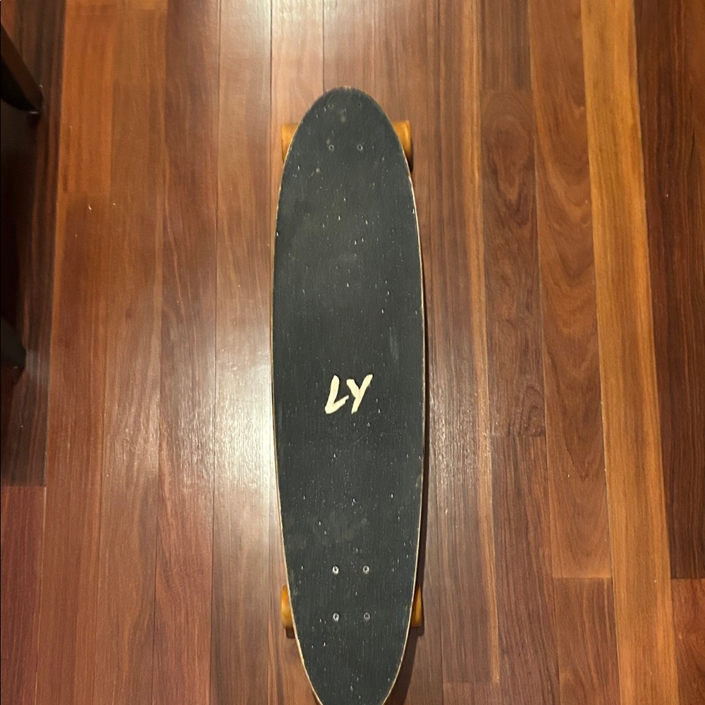 Landyachtz Longboard Skateboard watercolor